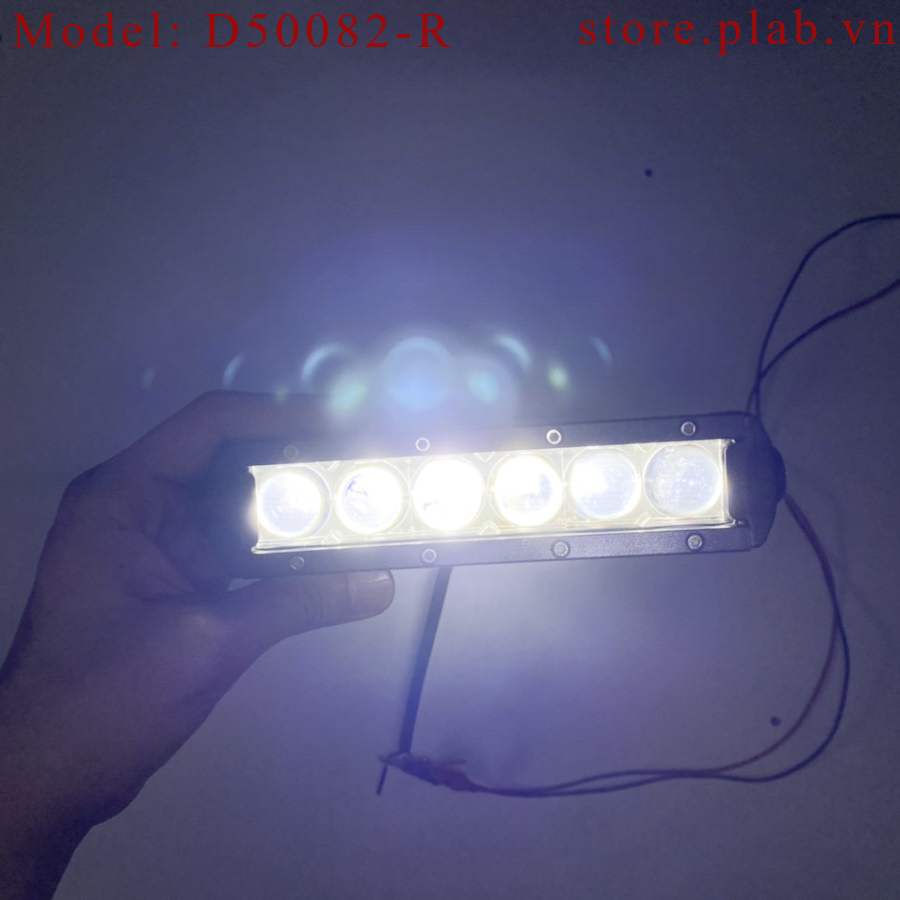 Đèn tăng sáng 7 inch 30W 6 LEDS D50082-R