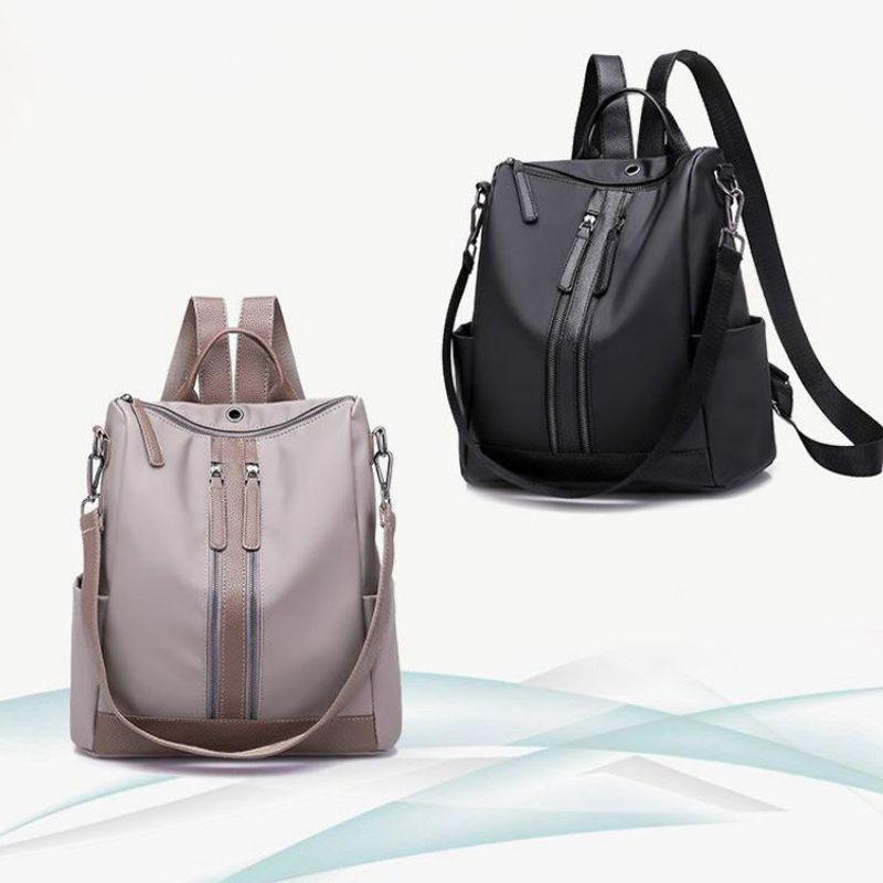 Balo Oxford khóa kéo chống thấm nước cho nữ
