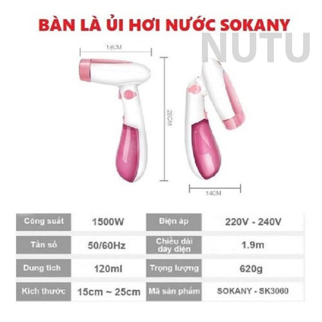Bàn Là Hơi Nước Cầm Tay Nhỏ Gọn, Bàn Ủi Hơi Nước Tiện Lợi Dễ Sử Dụng