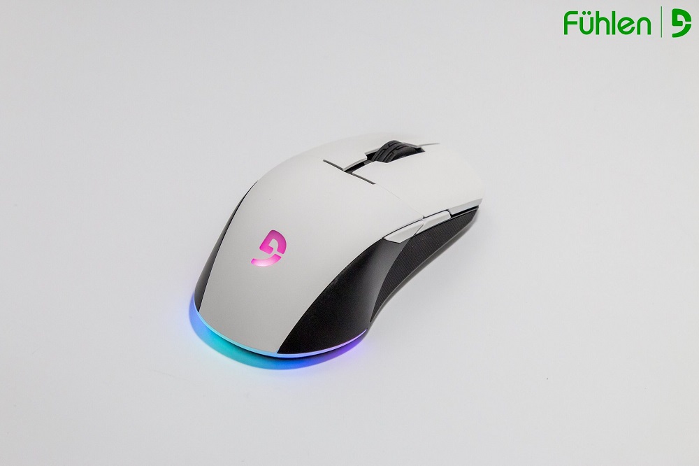 Chuột Không Dây Gaming Pin Sạc Fuhlen D90S Panda - Hàng Chính Hãng