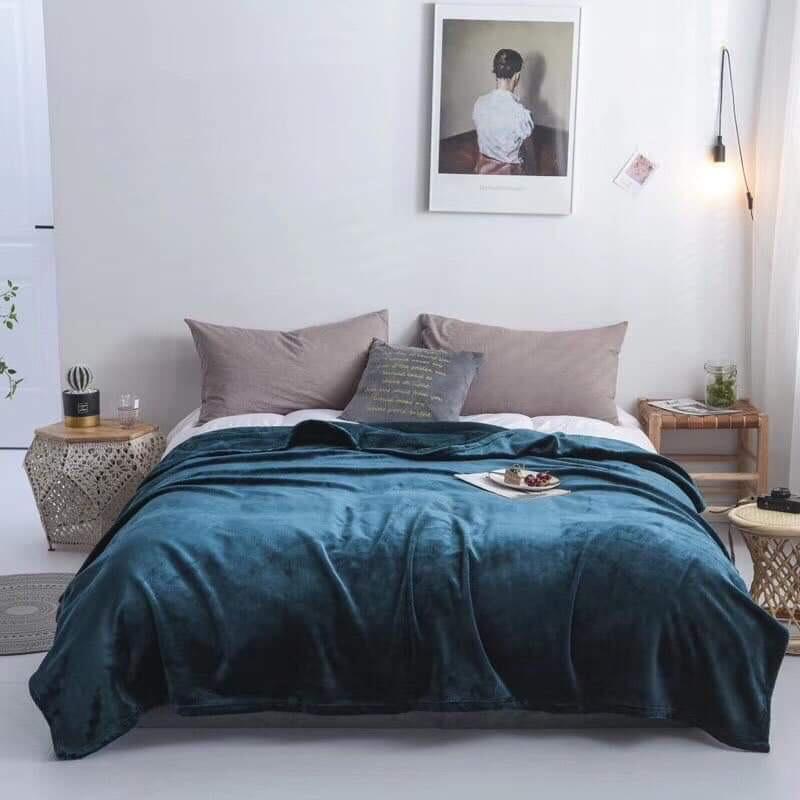 Chăn BLANKET Siêu Tuyết Mềm Mịn kt 2mx2m3 Túi Xách Sịn Xò PP