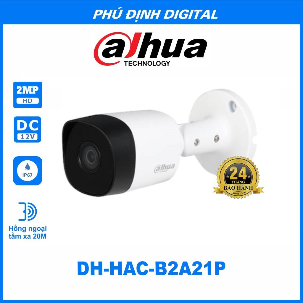 Camera Dahua quan sát ngoài trời trong nhà chống trộm hồng ngoại - Hàng Chính Hãng