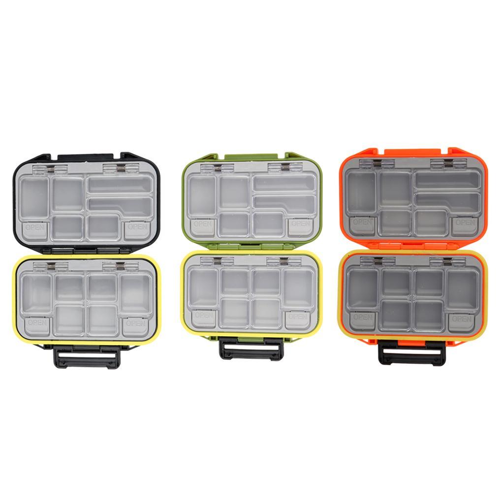 Premium Waterproof Plastic Fishing Lures Baits Hooks Tackle Storage Organizer Box - A Type / Small