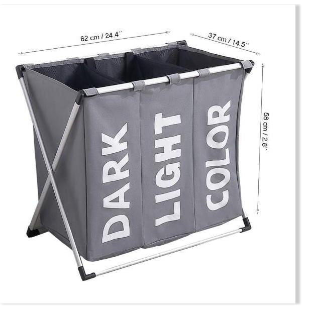 Giỏ phân loại quần áo xếp gọn Dark Light Color Laundry Japan