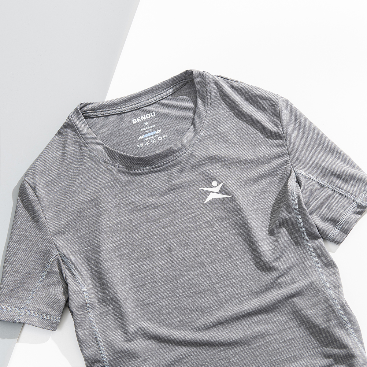 Áo thể thao nam Bendu 21AT58 áo t-shirt cổ tròn thoáng mát phong cách