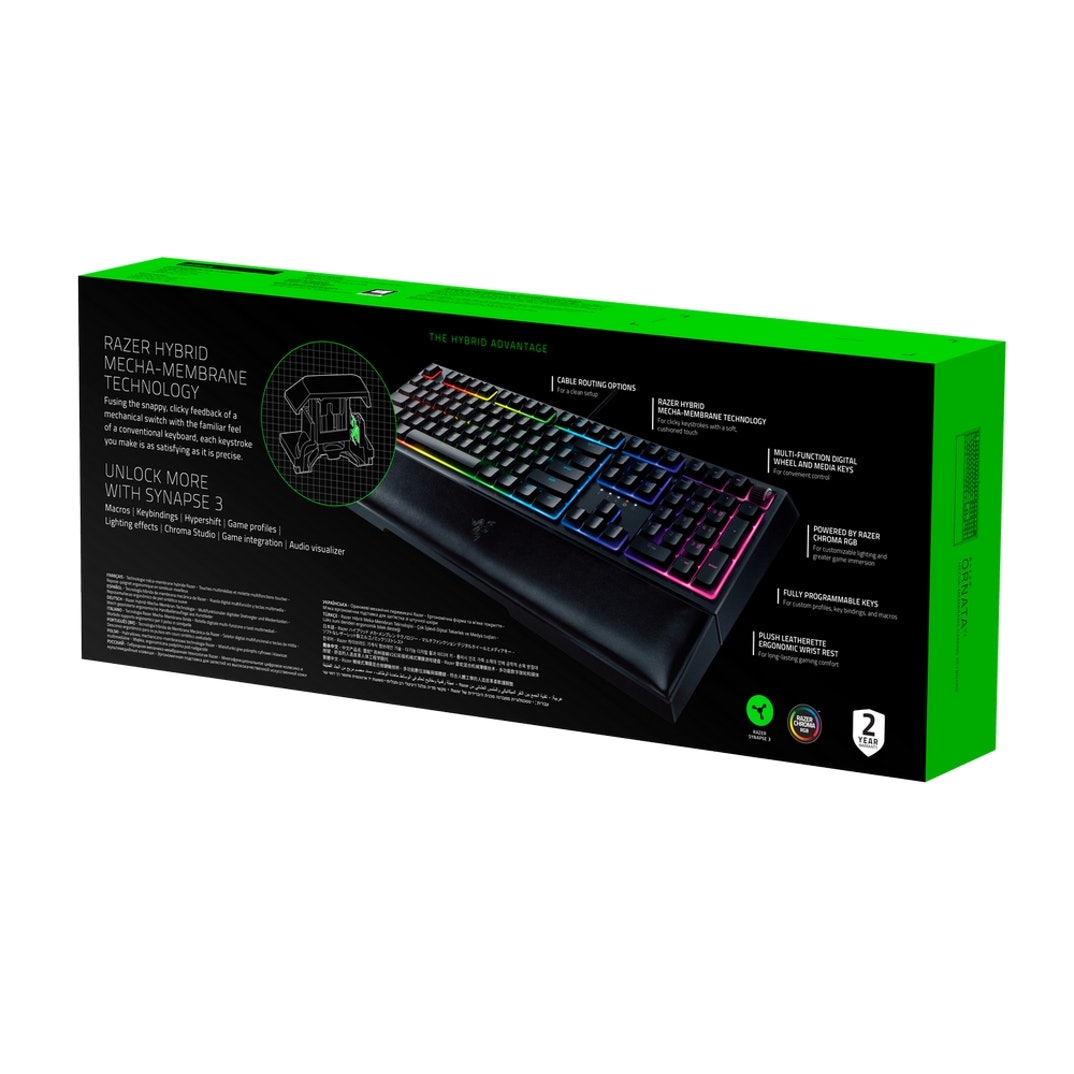 Bàn phím Razer Ornata V2-Mecha-Membrane Switch-US Layout_Hàng chính hãng