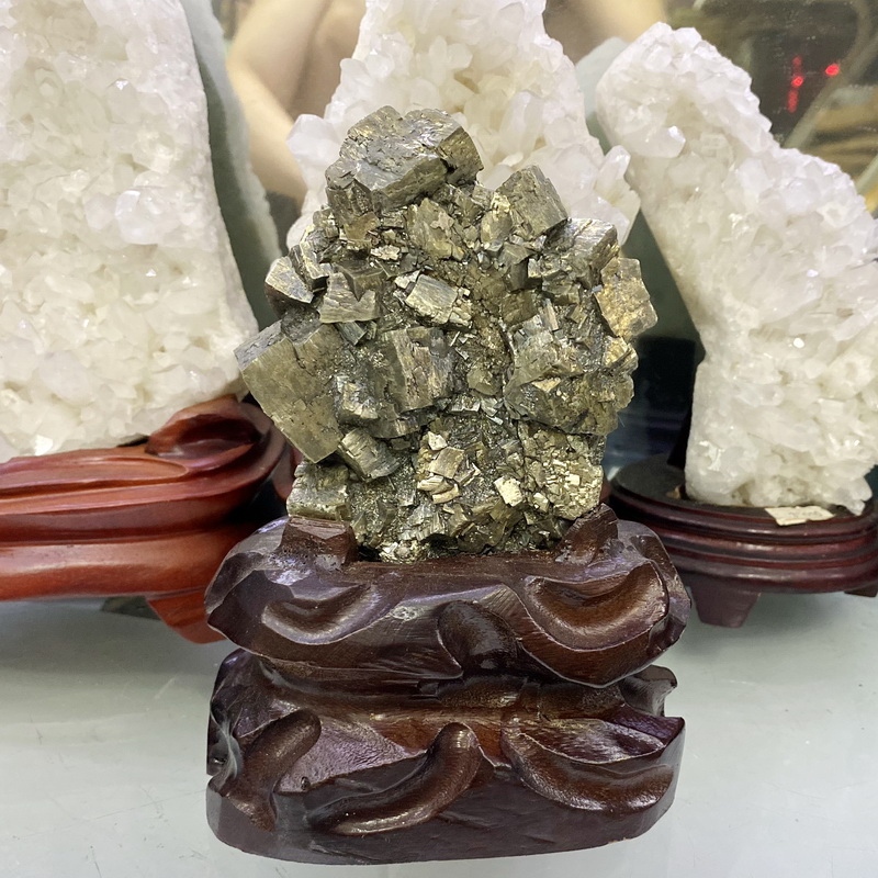 Đá Vàng Găm Pyrite Thiên Nhiên - Đá Phong Thủy