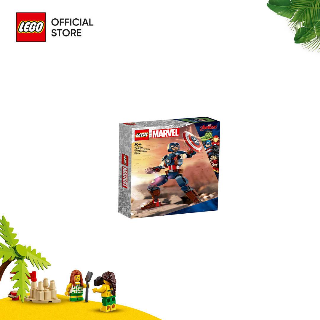 LEGO SUPERHEROES 76258 Đồ chơi lắp ráp Mô hình đội trưởng Mỹ Captain America - (310 chi tiết)