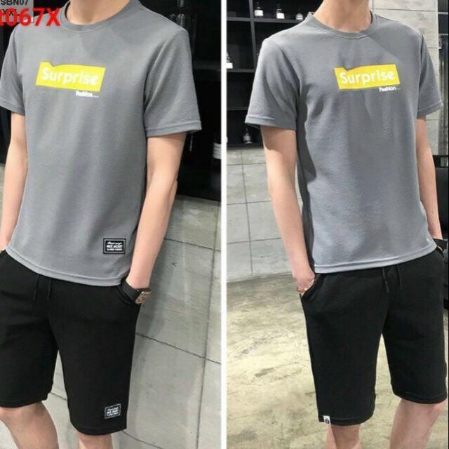 Đồ bộ nam nữ unisex mùa hè chất mè xịn co giãn 4 chiều thoáng mát (Surise
