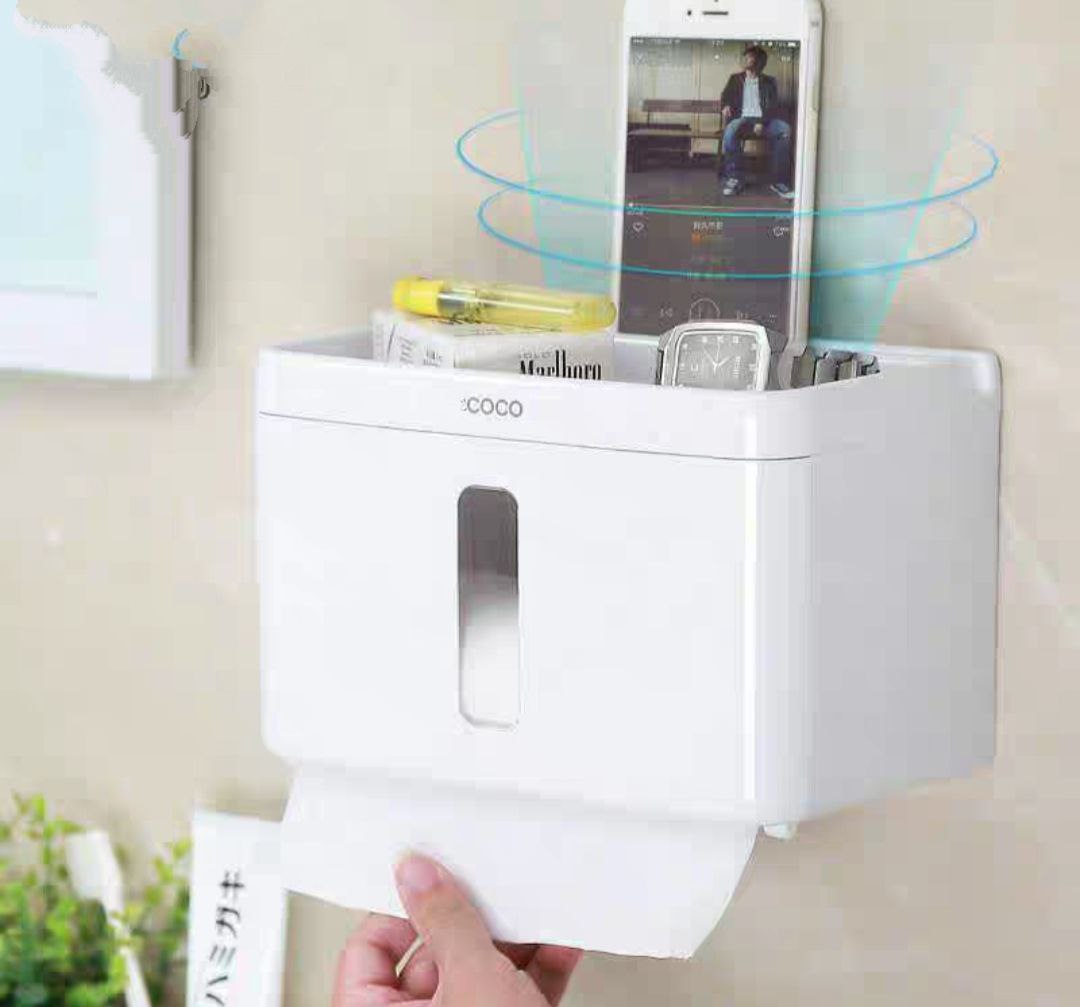 Hộp đựng giấy vệ sinh siêu dính. hàng cao cấp