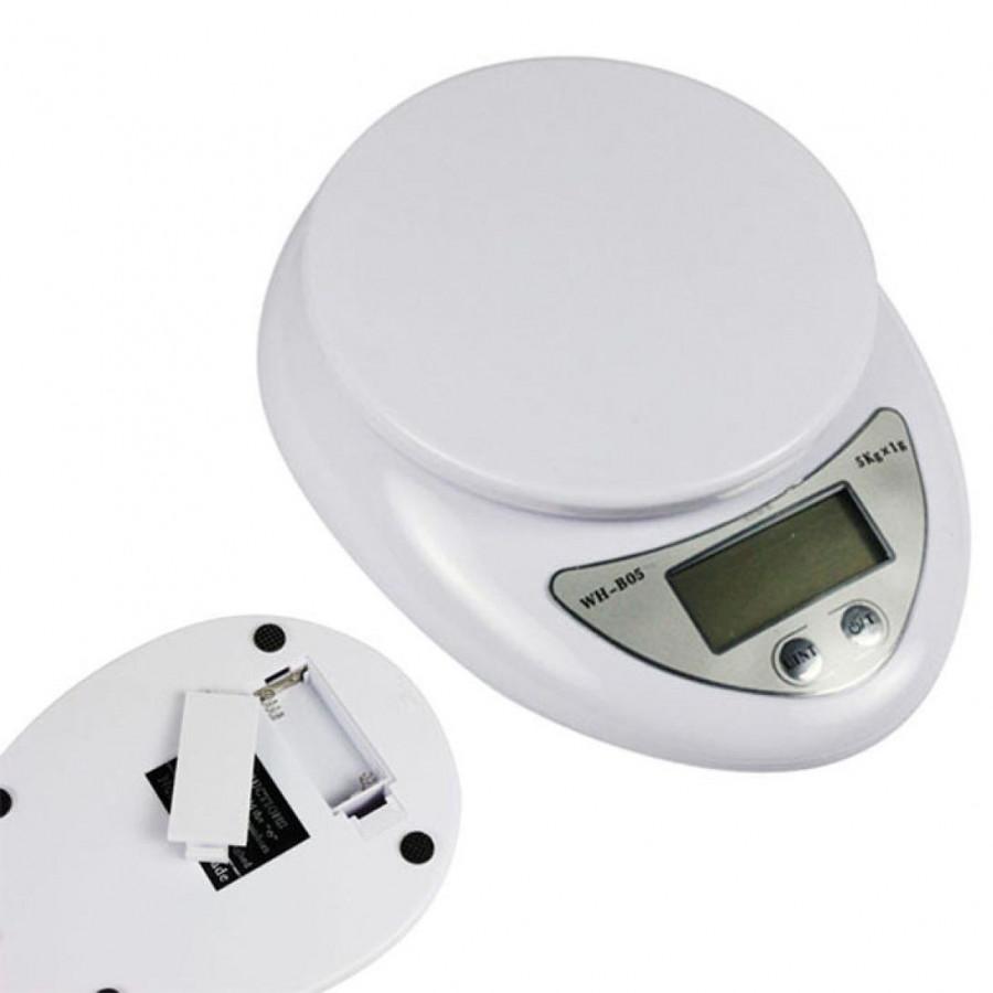 Cân Điện Tử Nhà Bếp Mini Electronic Kitchen Scale Cân Thực Phẩm 5Kg – 1G Kèm Pin - Giao Hàng Toàn Quốc