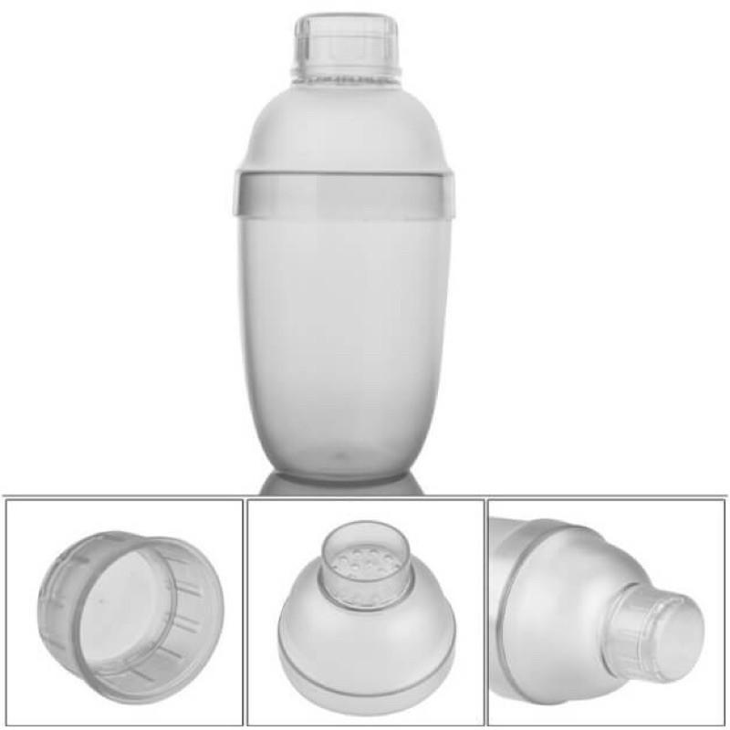 Bình lắc shaker pha chế nhựa chia vạch 350ml-500ml-700ml-1000ml