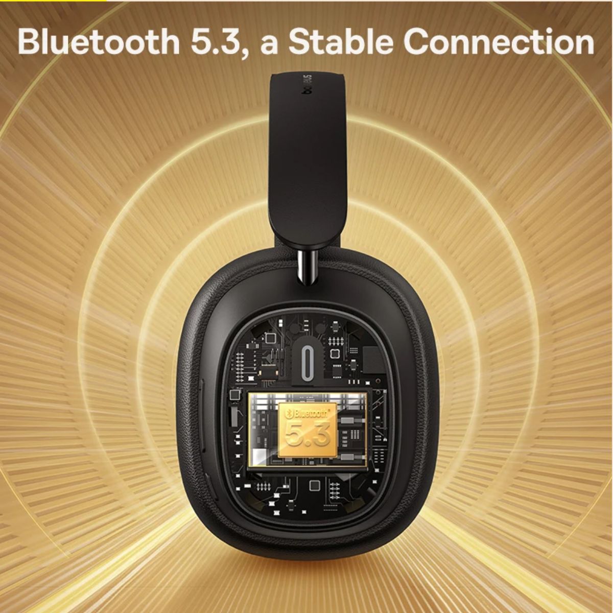 Tai Nghe Baseus Bowie H1 Pro ANC Chụp Tai Không Dây- hàng chính hãng