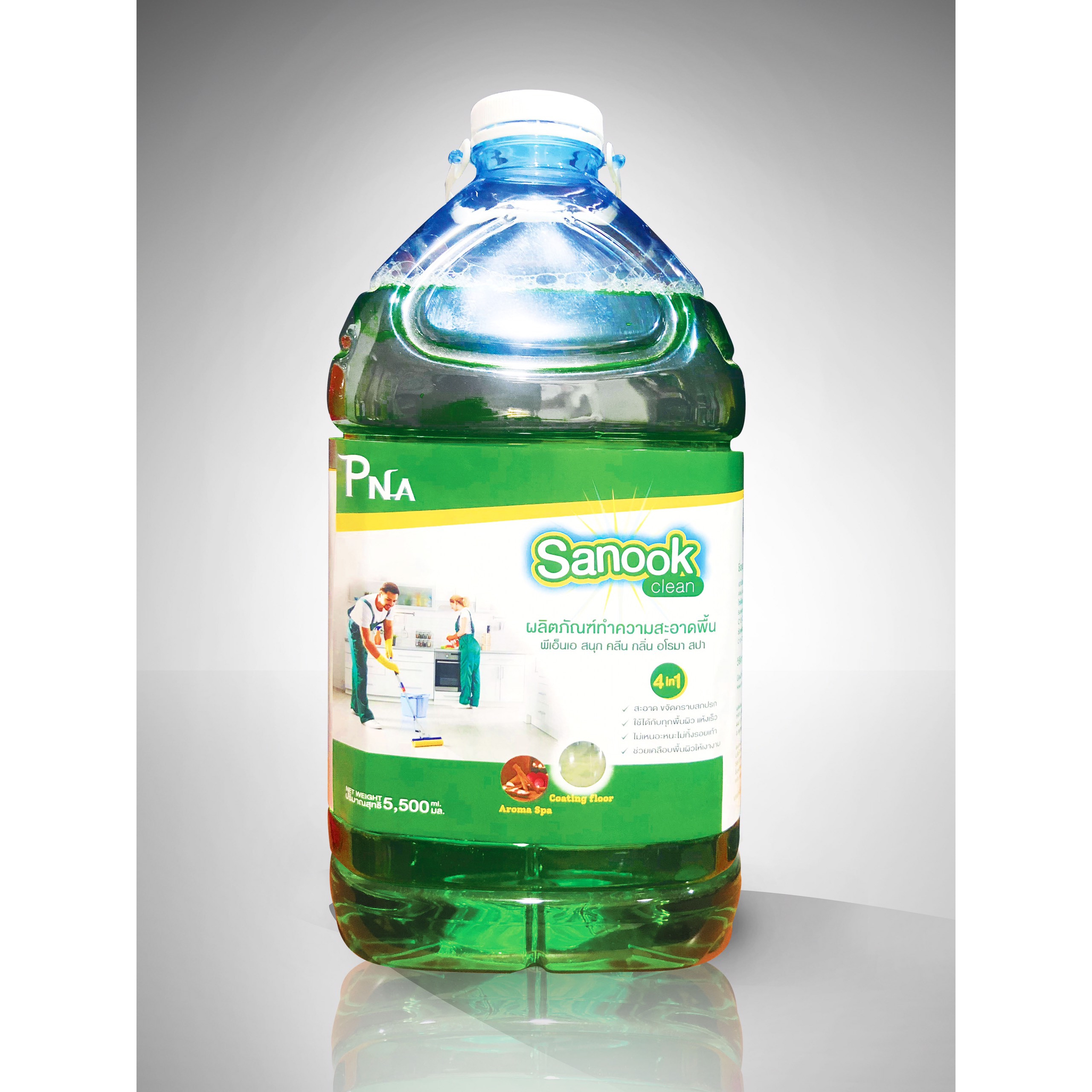 NƯỚC LAU SÀN SINH HỌC PNA SANOOK TINH DẦU SẢ 5200ml