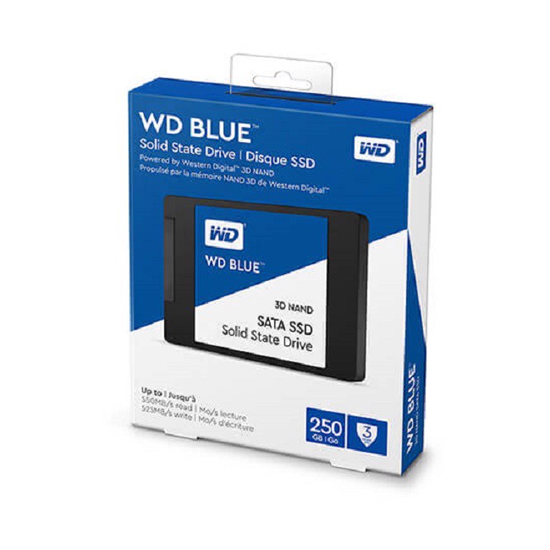 Ổ cứng SSD WESTERN DIGITAL Blue 250GB/ 500GB M.2 SATA3 - Hàng Chính Hãng