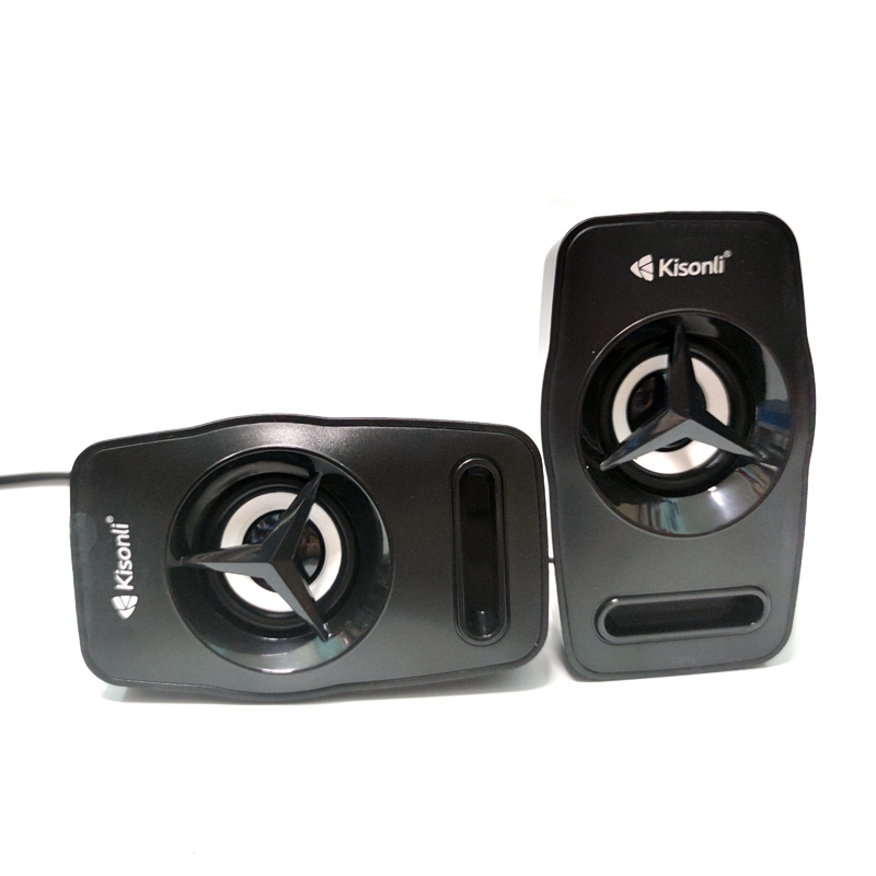 Loa vi tính Kisonli L-3030 có đèn led - bass mạnh HÀNG CHÍNH HÃNG