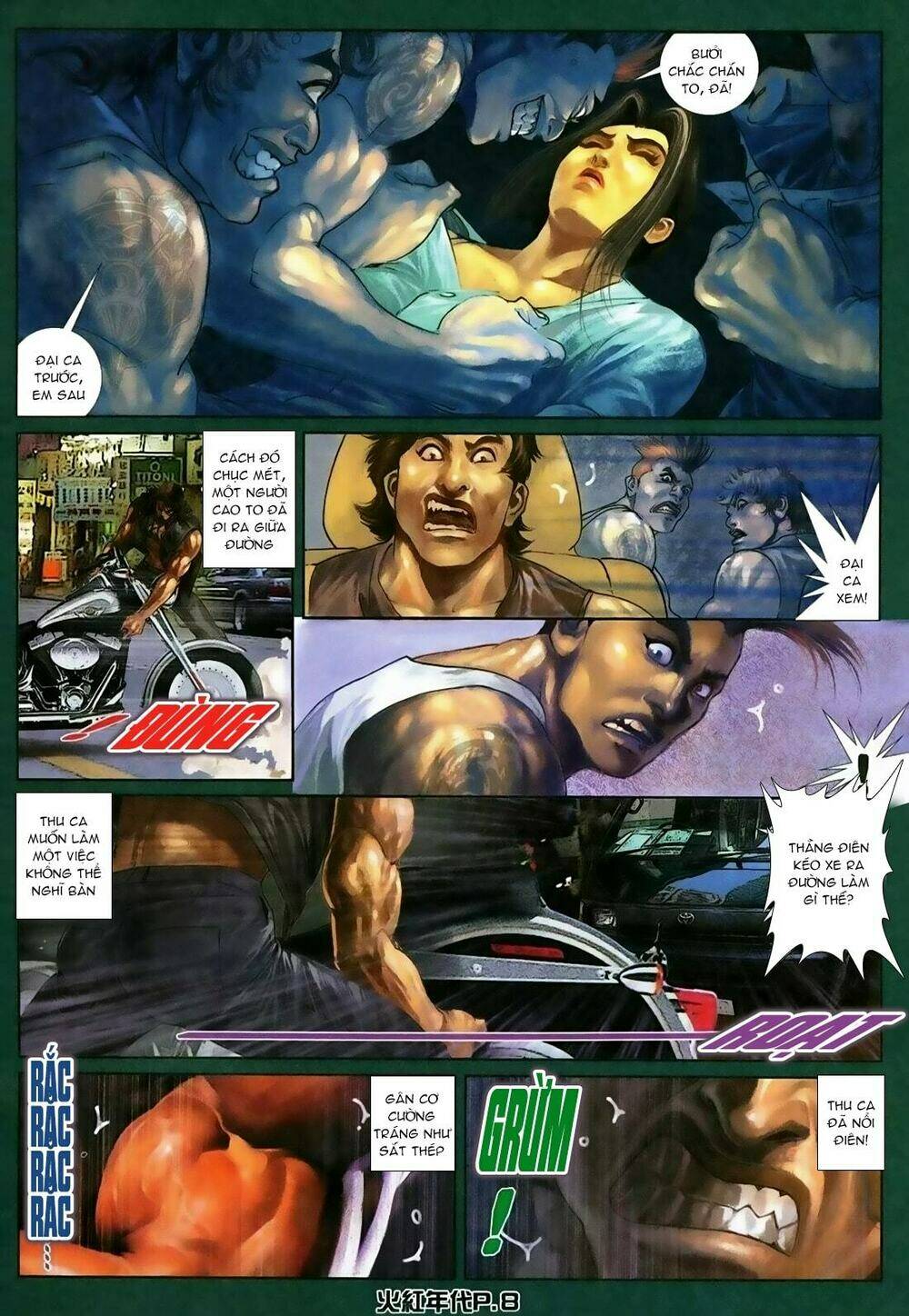 hỏa hồng niên đại hắc cốt đường chapter 121 7