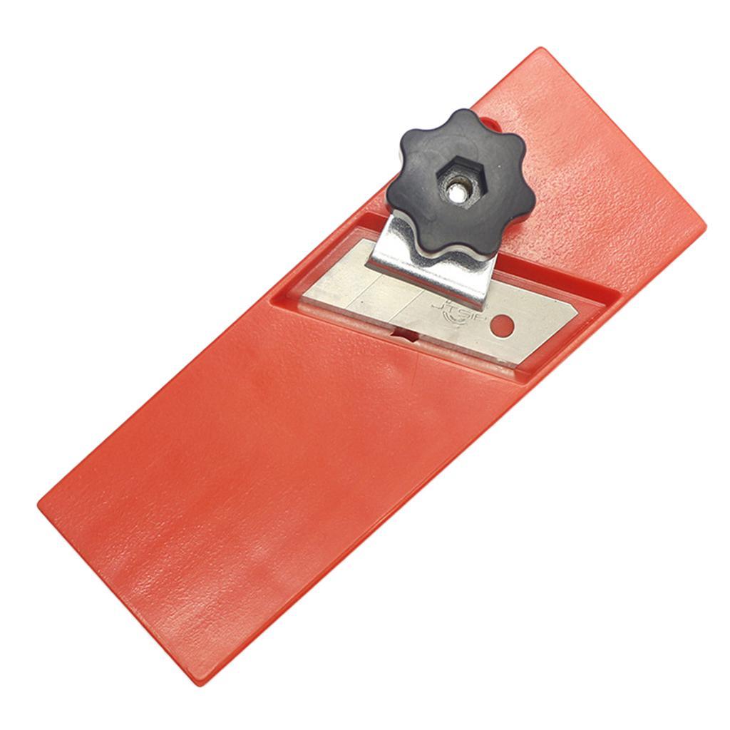Woodworking Plane Plasterboard Hand Planer Plasterboard Trimming Tools Red