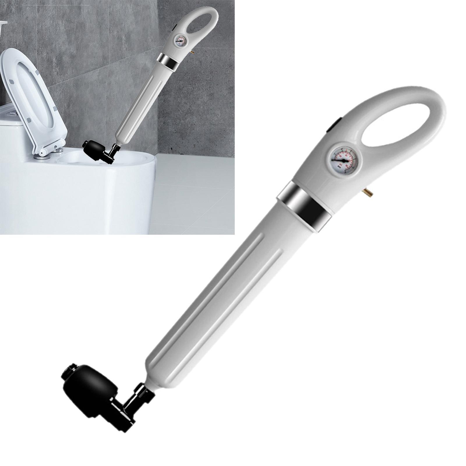 Toilet Air Pressure Inflator Plunger Pump Kit for Sink Clog Remover