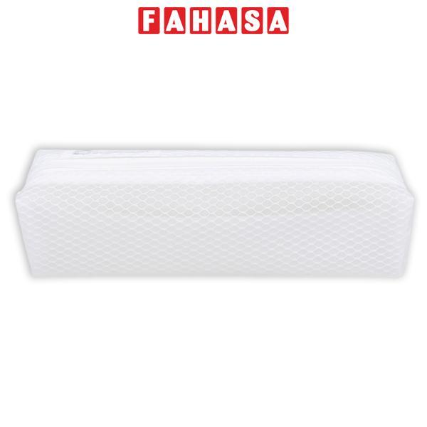 Bóp Viết Nhựa Lưới Mesh - Elephant - Màu Trắng