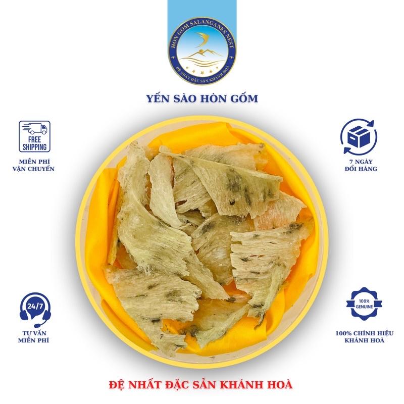 [Hàng Dùng Thử] Chân Yến Sào Khánh Hoà Thô Cao Cấp - Hộp 10 gram - Yến Sào Hòn Gốm Chính Hiệu Khánh Hoà -  HON GOM SALANGANES NEST