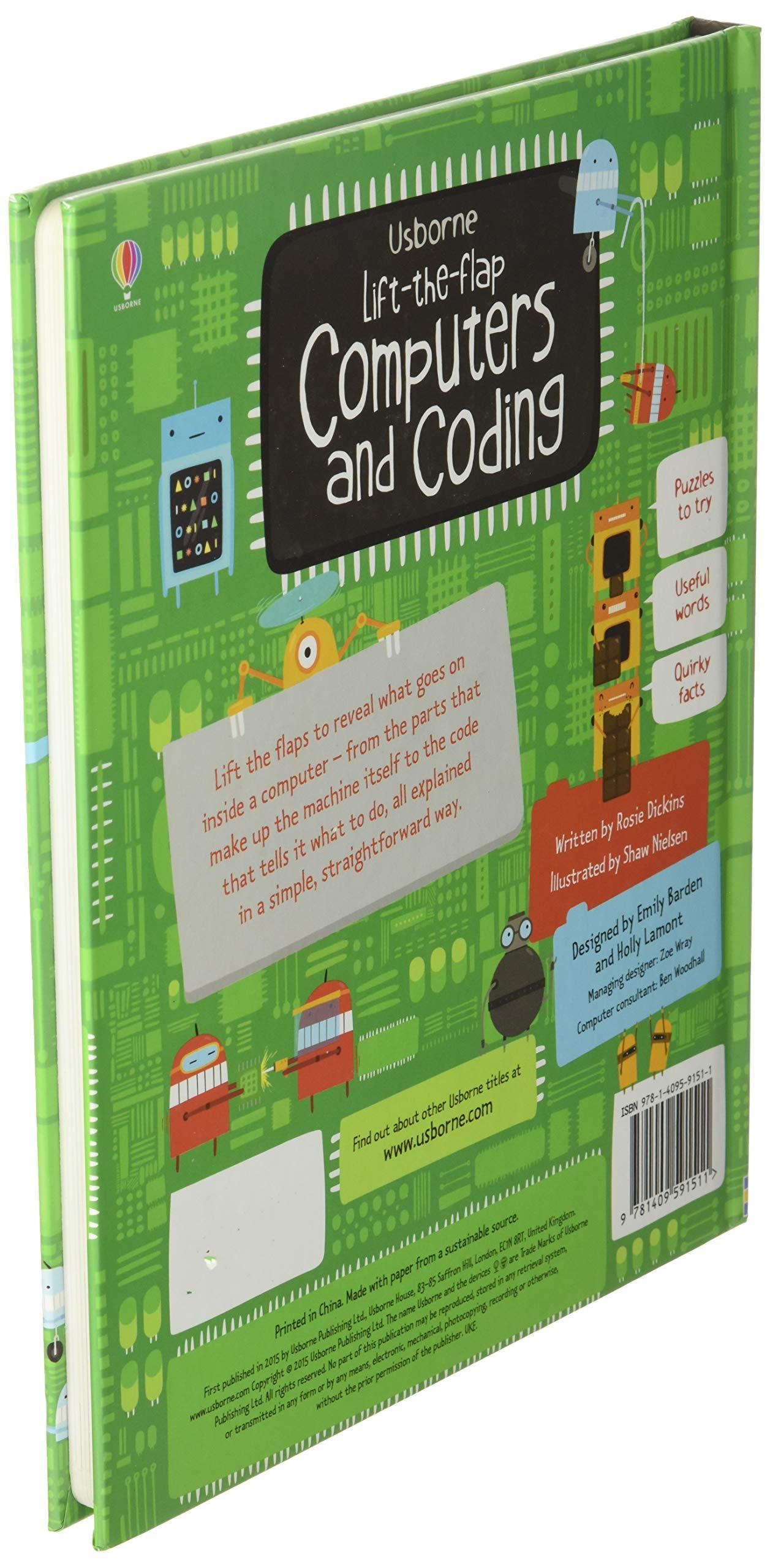 Sách tương tác tiếng Anh - Usborne Lift-the-flap Computers and Coding
