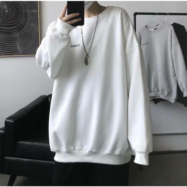 Áo sweater cổ lọ lót nhung thời trang Hong Kong cho nam size M-3XL