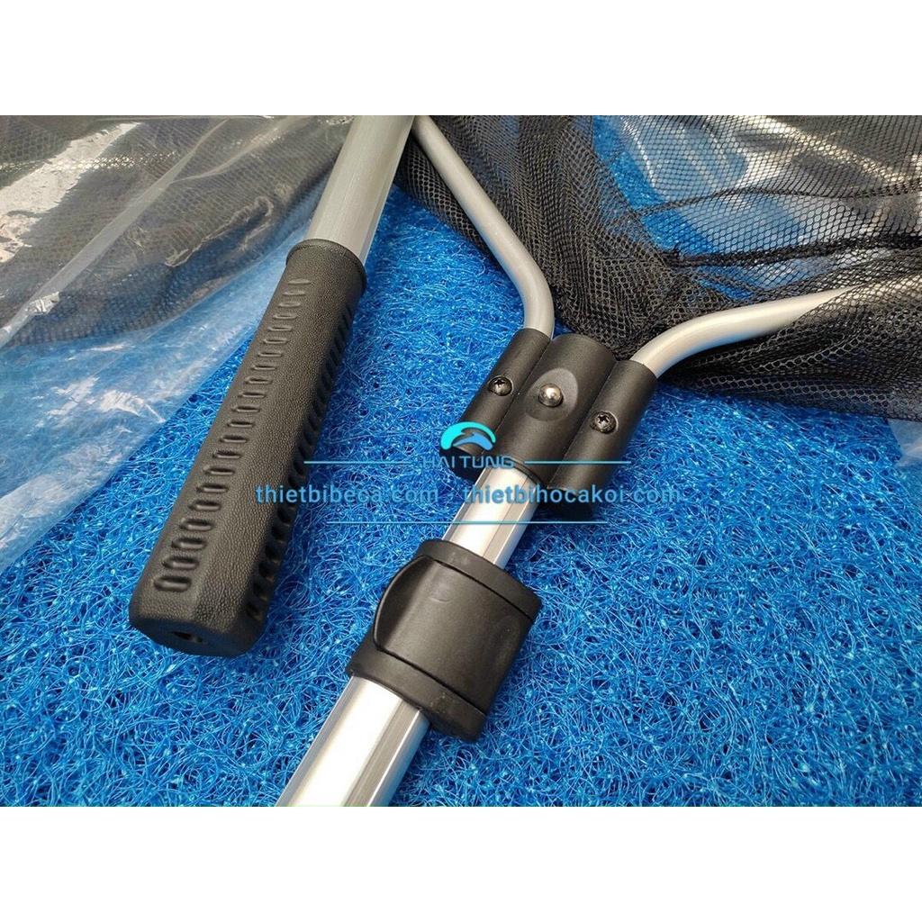 Vợt lưới cỡ lớn chuyên dụng bắt cá Koi. Cán vợt dài 2-2,5m- VỢT 60-70-80 CM