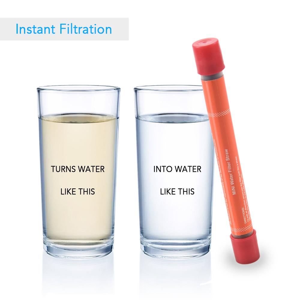 Bình Nước Lọc Nước Sinh Tồn Cho Cắm Trại