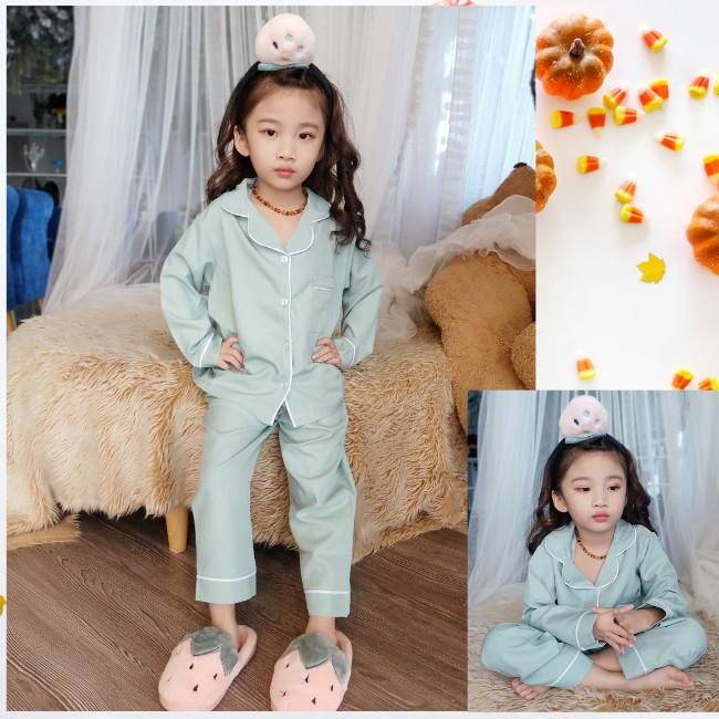 Đồ bộ pijama cho bé trai bé gái chất vải kate lụa xinh xắn thiết kế đáng yêu và cá tính HD247 0193