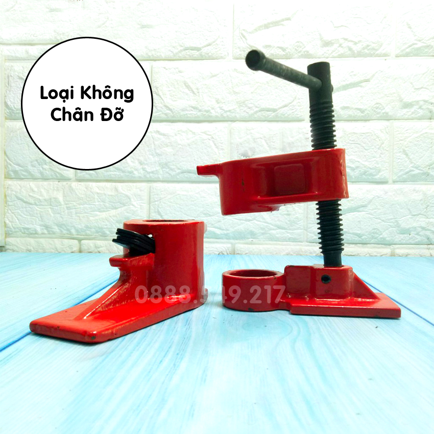 Cảo Ống Nước Kẹp Ván Gỗ Phi 27 - Kẹp Ván Gỗ Cảo Ống Nước Loại Mới Bằng Thép Chắc Chắn Cao Cấp