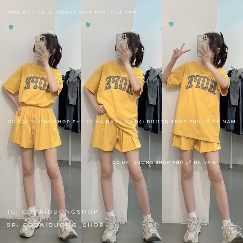 Bộ cotton chữ HOPE