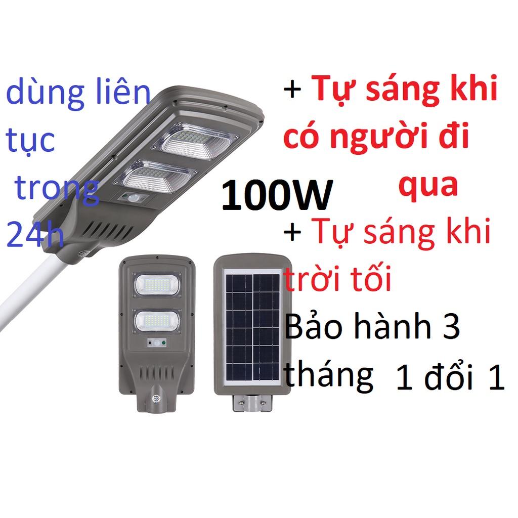 Đèn Đường Năng Lượng Mặt Trời 100w