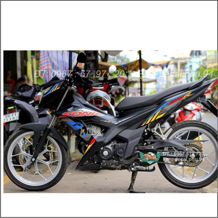 Tem Rời Sonic đen nhám . phối lạ mắt