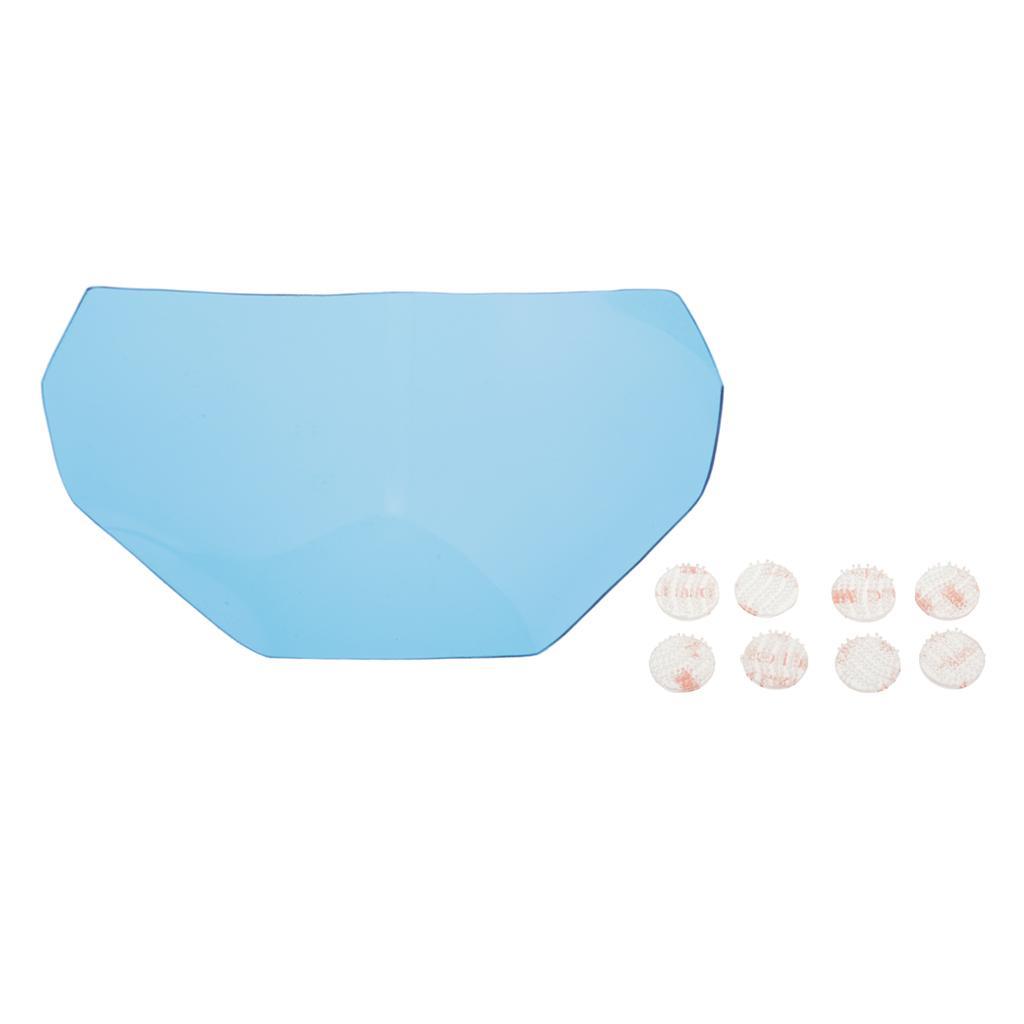 Motorcycle Headlight Protector Guard Coner For   2013-2016 Blue