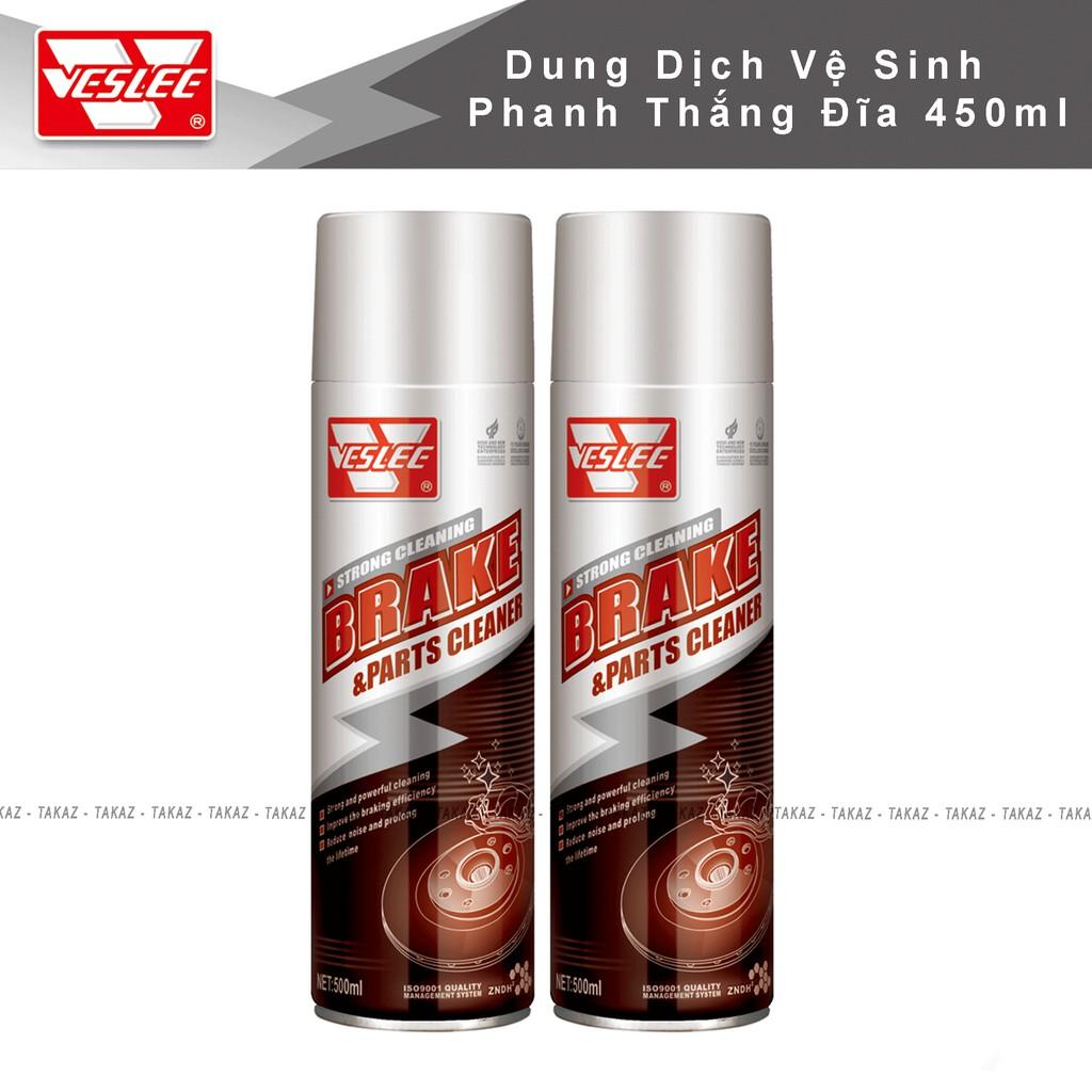 Chai Xịt Dung Dịch Vệ Sinh Thắng Đĩa Phanh VESLEE VSL-13 450ml ( đơn vị tính 1 chai đăng bán )