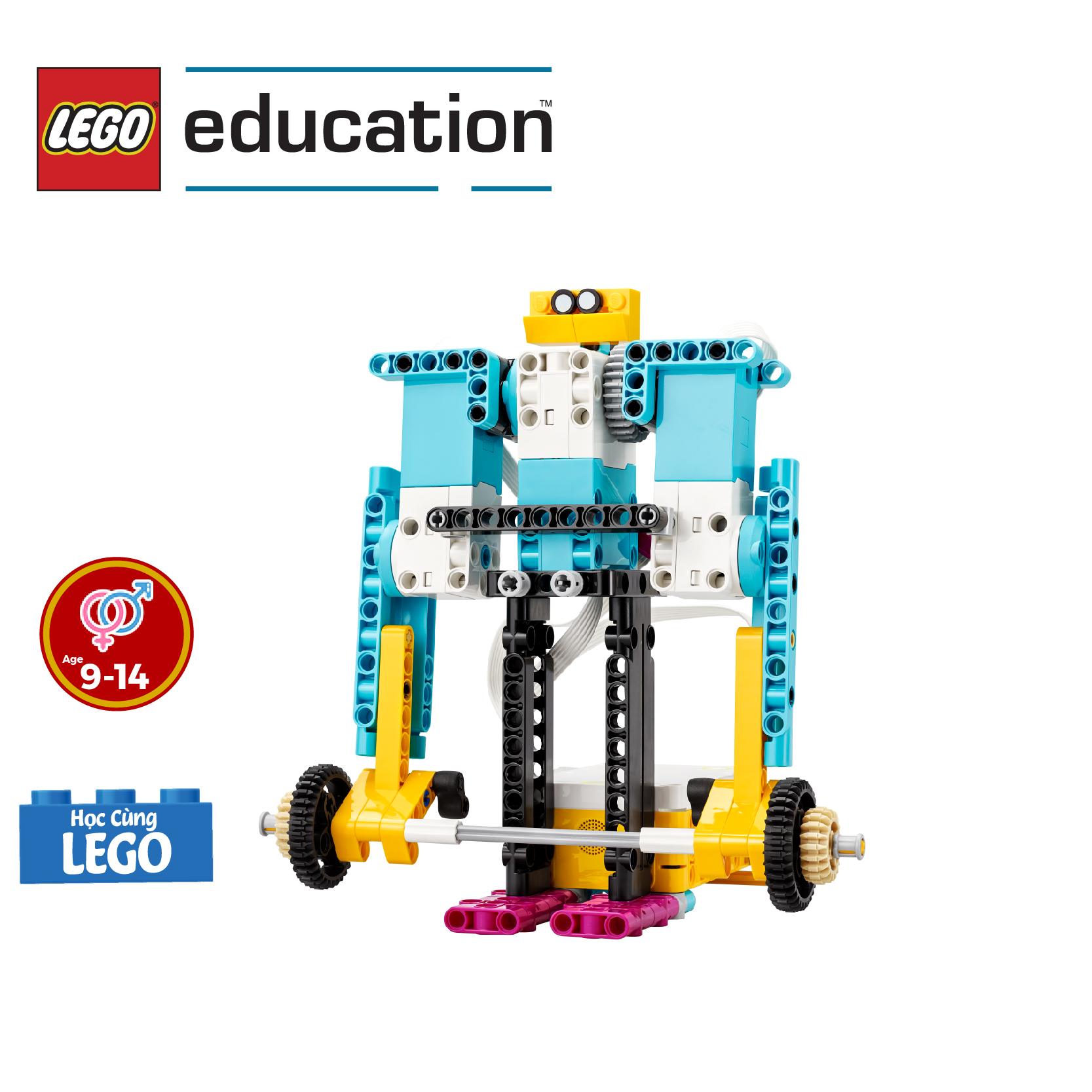 Đồ Chơi LEGO EDUCATION Bộ Kỹ Sư Robot Spike Prime Cơ Bản 45678