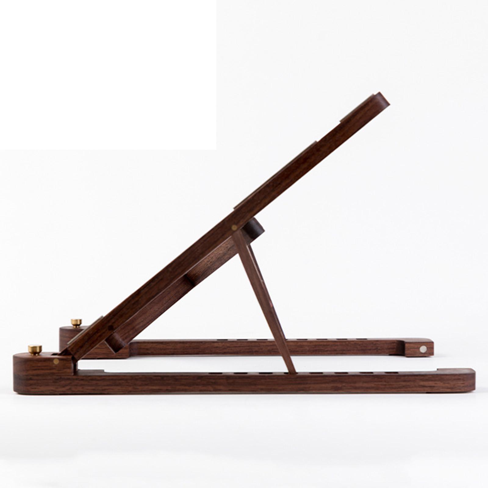 Laptop Stand Laptop Riser Holder Lightweight Folding Portable Universal 8 Height Adjustable Computer Stand Notebook Stand for Work Home Desk