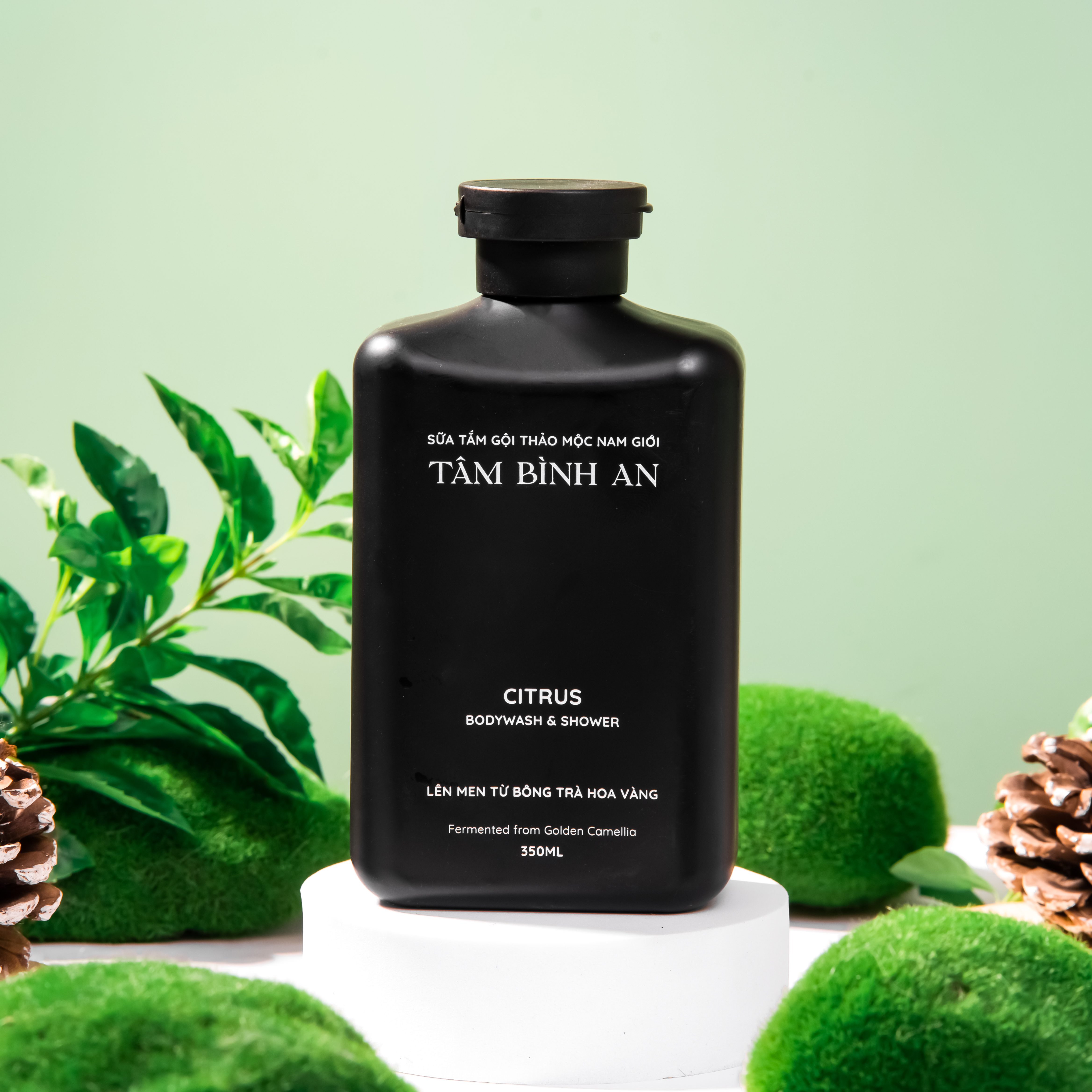 Tắm gội 2in1 Nam (Tâm Bình An) duy nhất đáp ứng các nhu cầu tắm - gội cho phái mạnh - 350ml