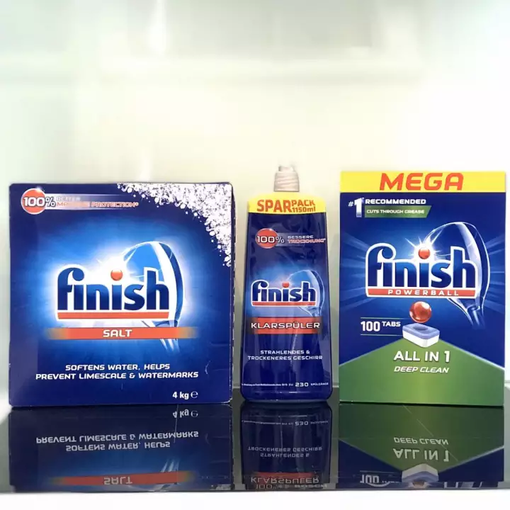 Nước làm bóng Finish 1150ml tặng túi zip 3 kẹo Senjaku Nhật Bản