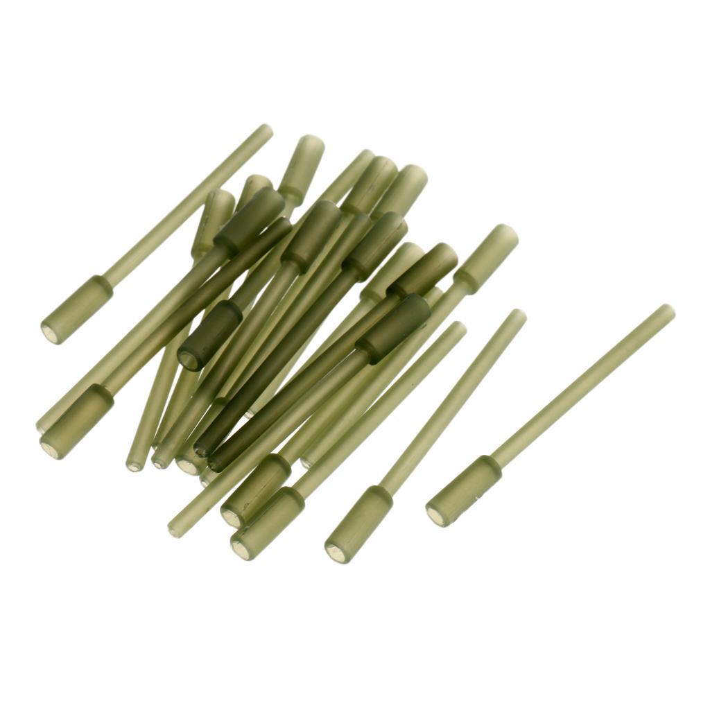 10/20/30pcs Angling Supplies Plastic Inline Carp Coarse Lead Mould Inserts Tubes 60mm