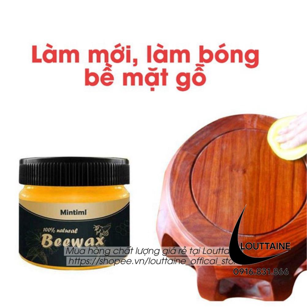 Sáp ong Beewax đánh bóng đồ gỗ sàn gỗ Sáp làm mới đồ gỗ chống thấm nước