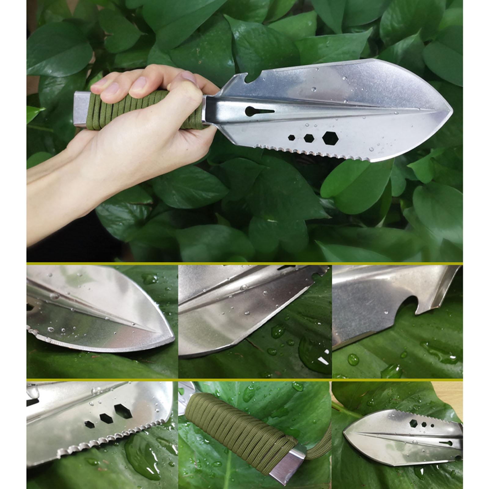 Multipurpose Hand Shovel - 6 in 1 Garden Shovel Stainless Steel