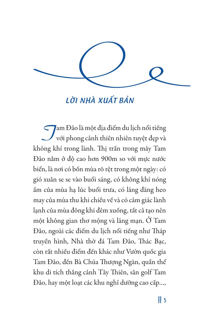 Tam Đảo đất thiêng miền du lịch - bản in 2024