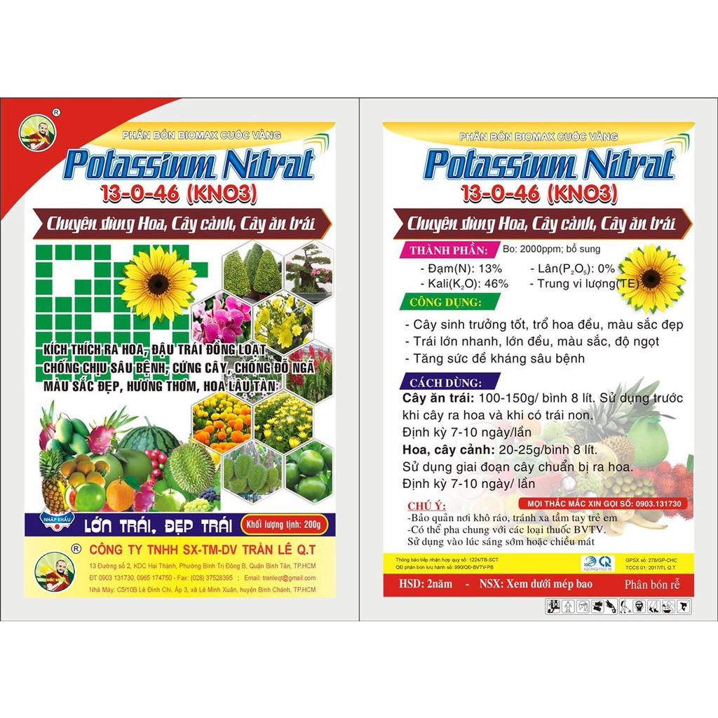 KNO3 200g kiKch ra hoa đậu trái tập trung