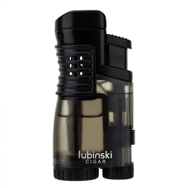 Vỏ Hột Quẹt Bật Lửa Khò Gas 3 Tia Cực Mạnh Cầm Tay Lubinski YJA -10024 Thiết Kế Đẹp Độc Lạ - Giao Màu Ngẫu Nhiên