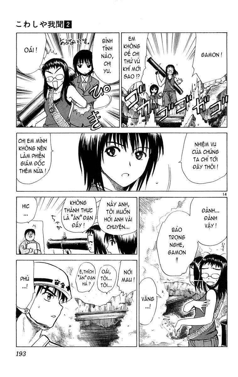 kowashiya gamon - nhiệm vụ đặc biệt chapter 18 14