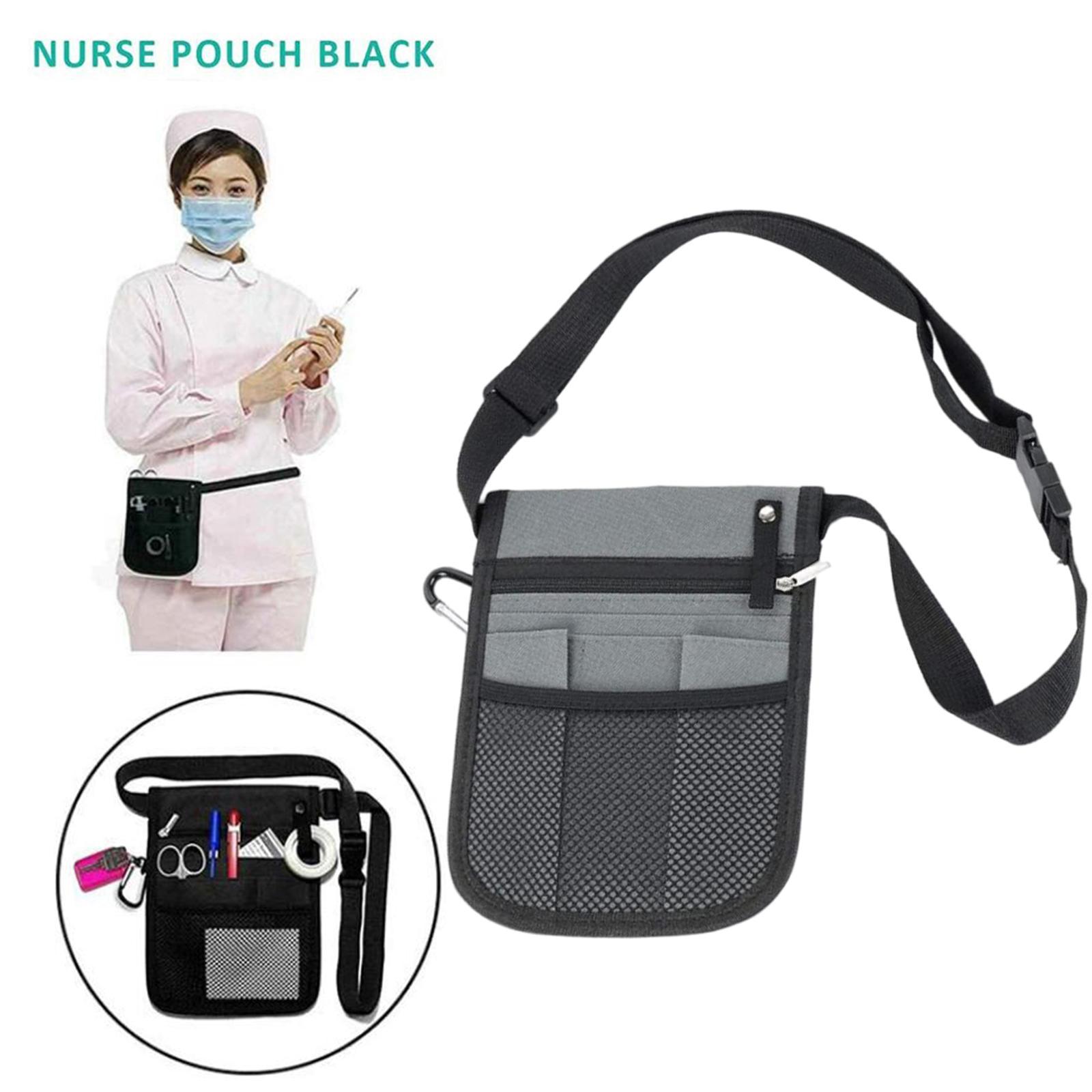 2pcs Nurse Nursing Waist Bag Pouch Fanny Pack Care Kit For Nurse Pharmacists