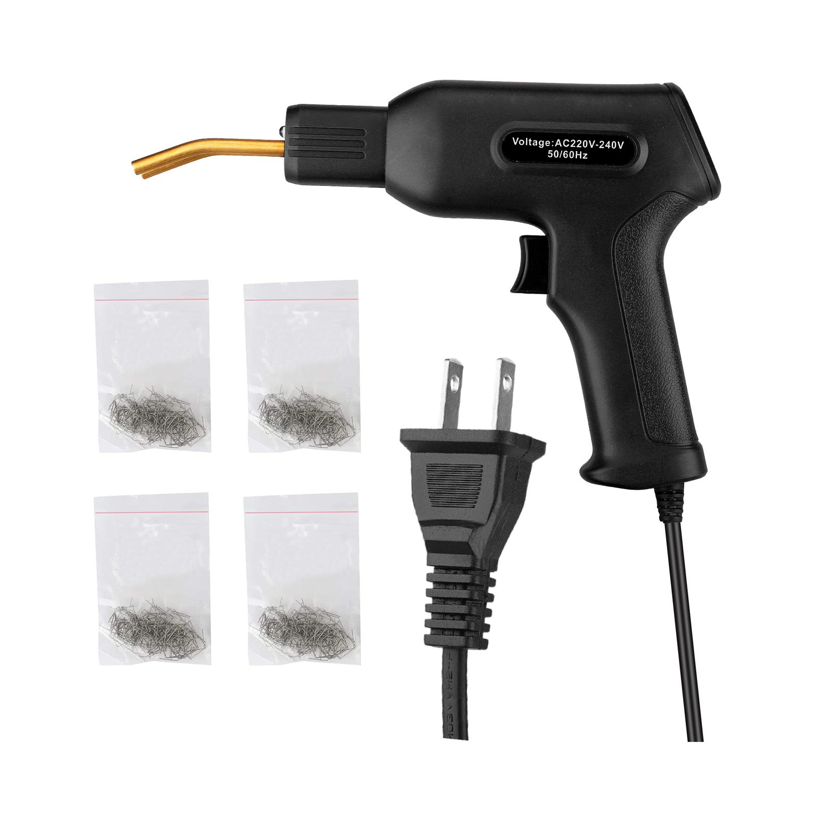 Handy Hot Stapler Welder Welder  Wave Flat Staple Kit Garage Tool 110V