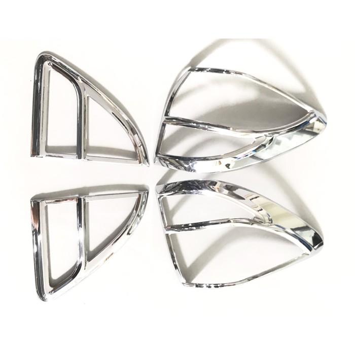 Bộ ốp trang trí, bảo vệ đèn xe Mazda BT50